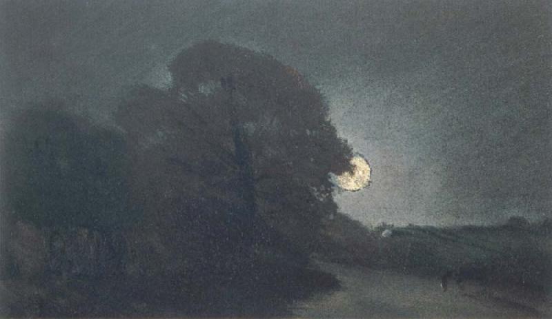 John Constable The edge of a heath by moonlight oil painting image